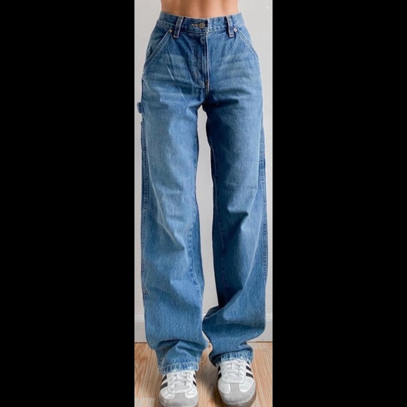 *New With Tags* BDG by Urban Outfitters Carpenter Utility Straight Jeans - Picture 2 of 6